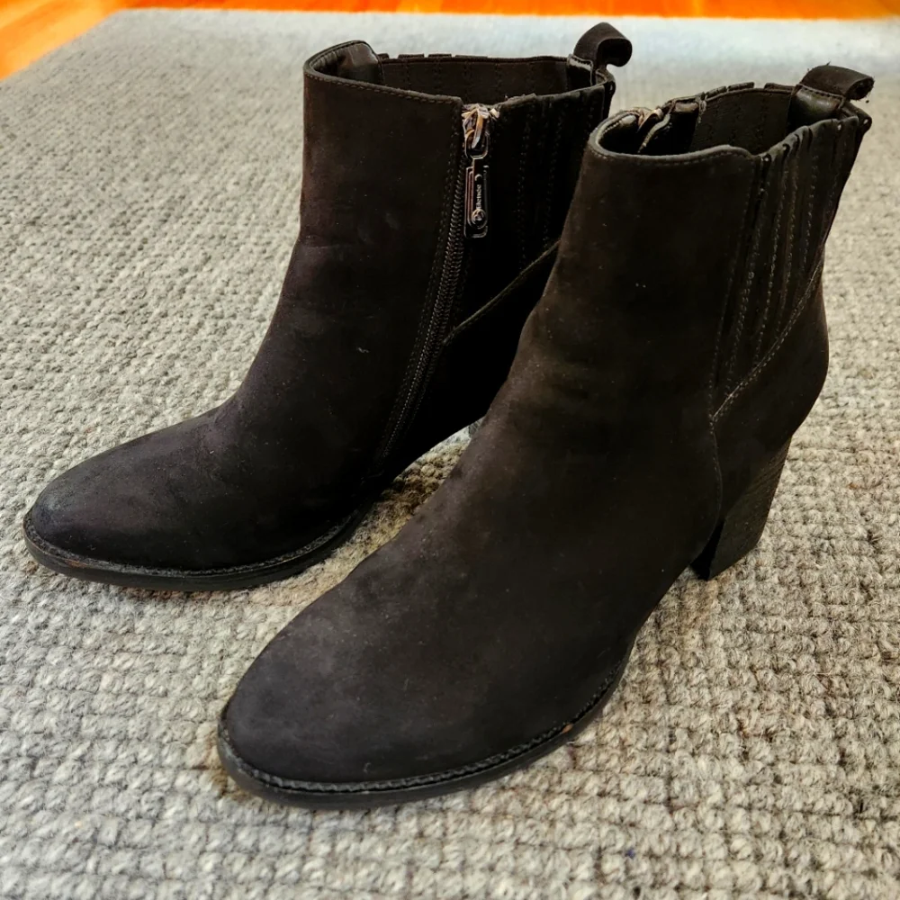 BLONDO Womens Noa Black Waterproof Boots, Size 9.5 - Picture 3 of 8